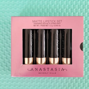 Anastasia Beverly Hills Pink Matte Lipstick Set